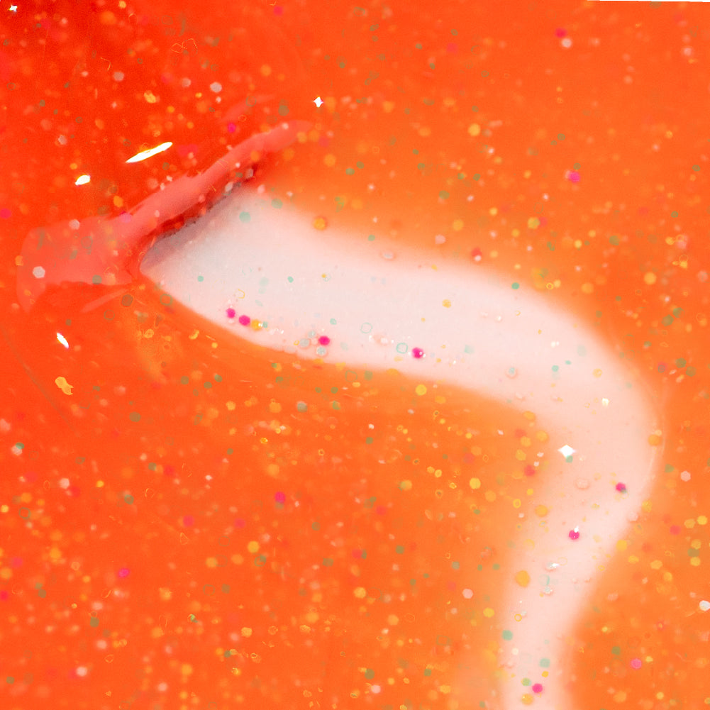 Esmalte Semipermanente INOCOS Lp3 Efeito Lollipop Laranja 15ml