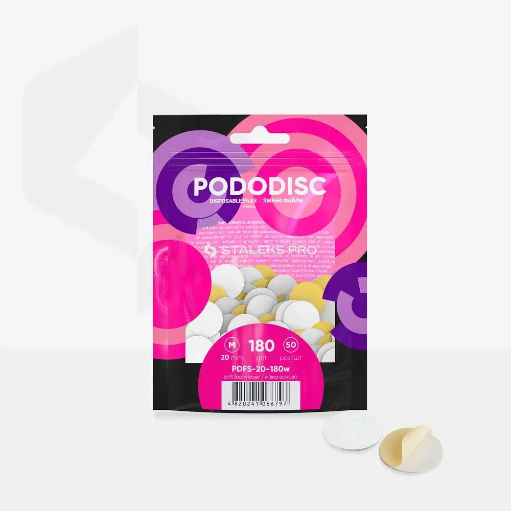 Limas Pododisco Base Blanda Staleks M G180 (50 uds)