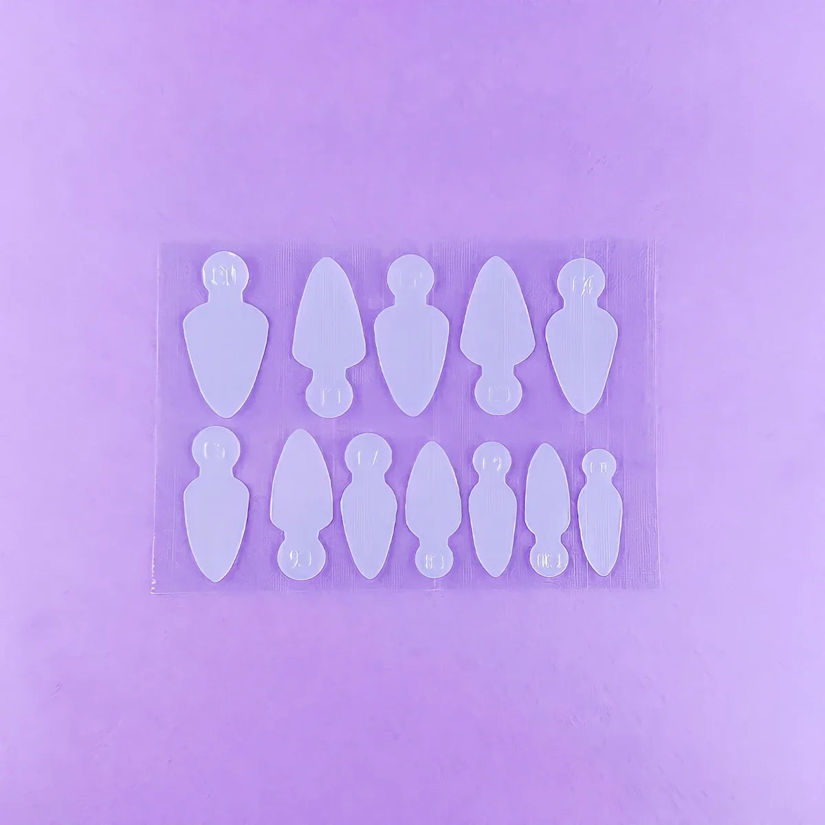 Moldes de Uñas DNKA #0003 36 uds