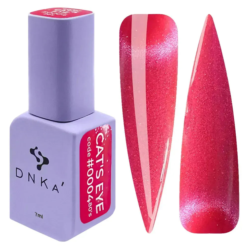 Esmalte DNKA Cat Eye 80s #0004 7ml