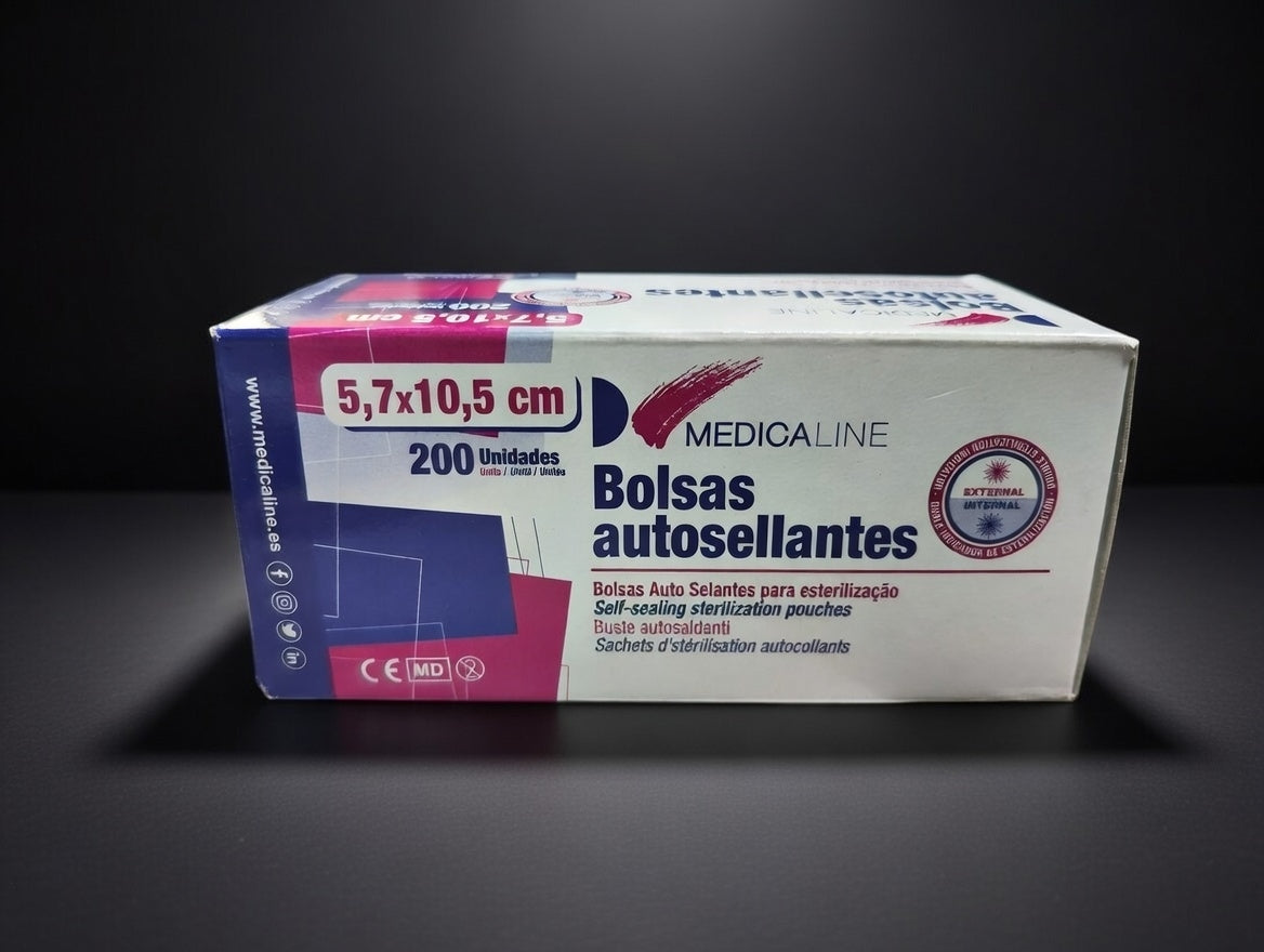 BOLSAS ESTERILIZACIÓN PEQUEÑAS MEDICALINE