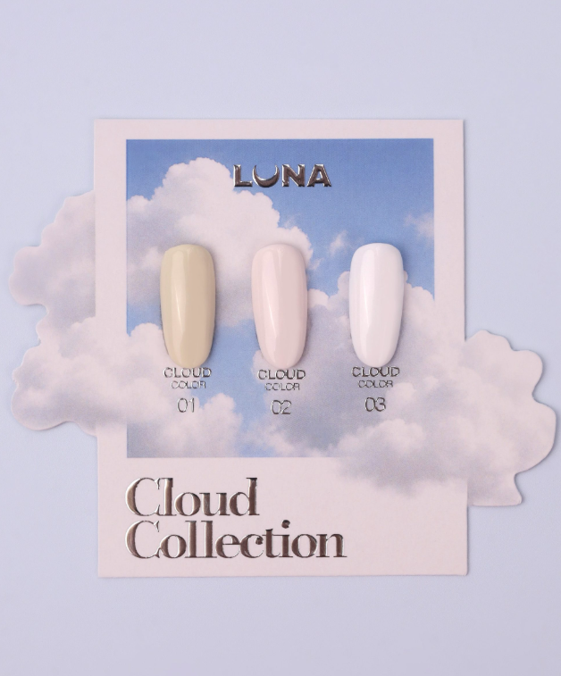 Luna Moon Cloud Collection Color 02 esmalte semipermanente rosa nude claro 8ml
