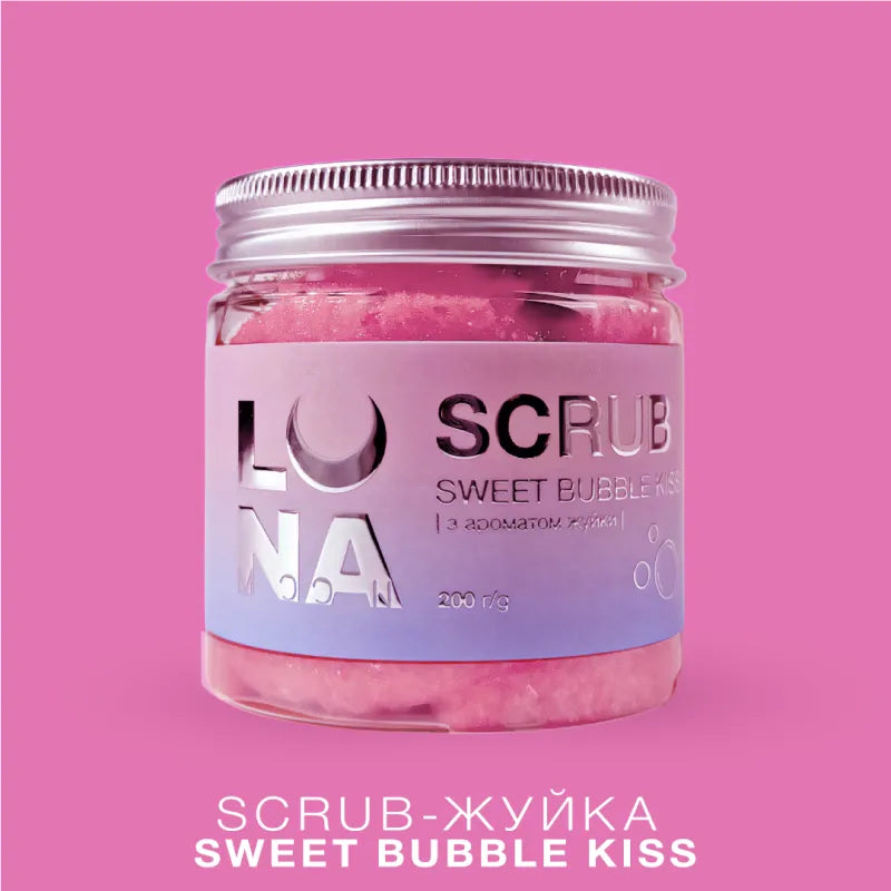 Exfoliante de Manos Sweet Bubble Kiss LUNAmoon – Scrub Hidratante