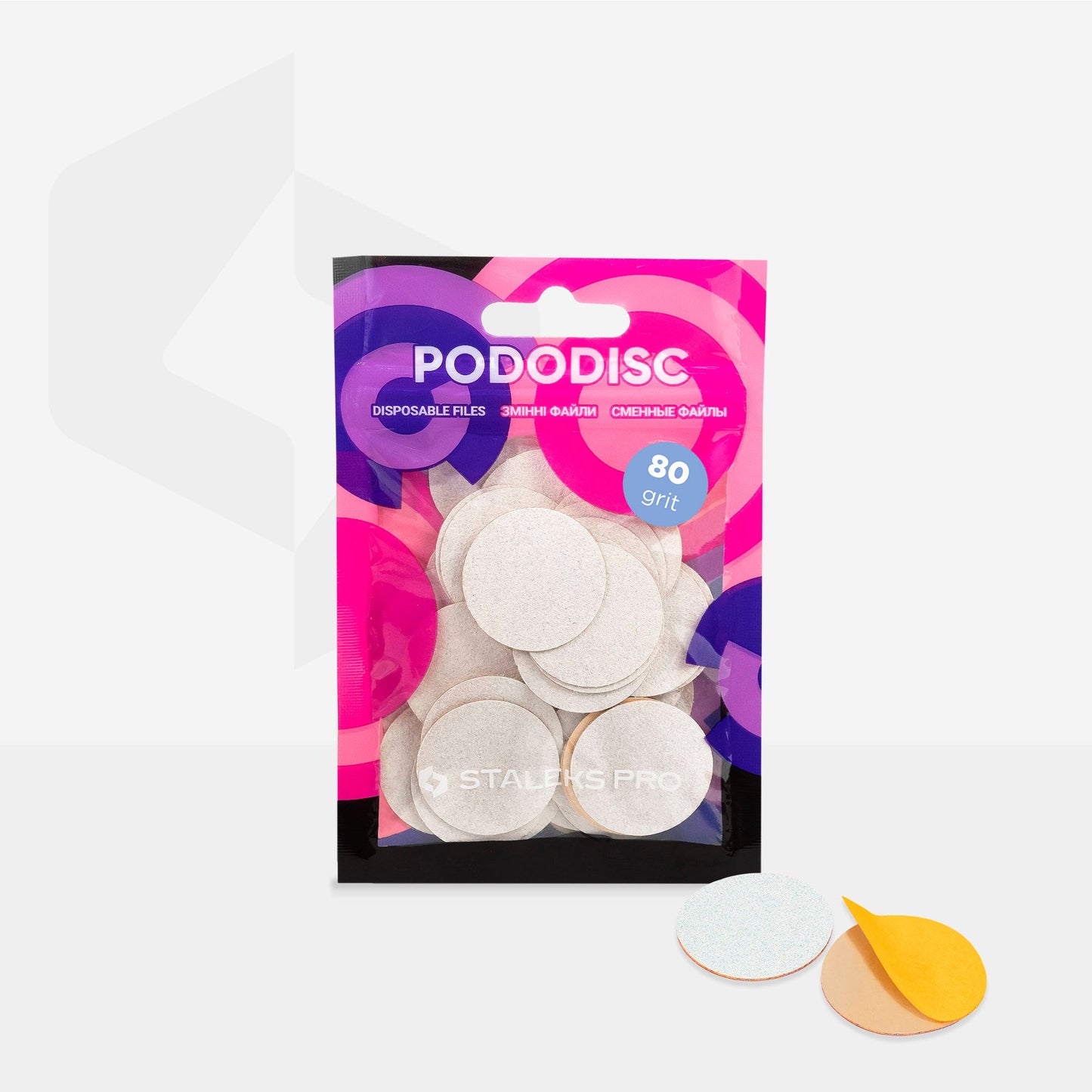 Limas Pododisco Staleks L Grano 80 (50 uds)