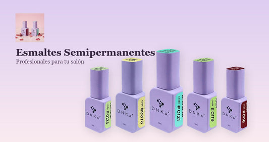 DNKa esmaltes semipermanentes profesionales: botes de gel color reales del catálogo