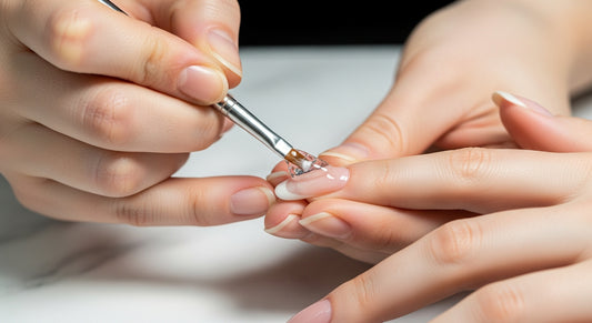 Gel de construccion para extension de uñas: tecnica profesional de esculpido con pincel en salon