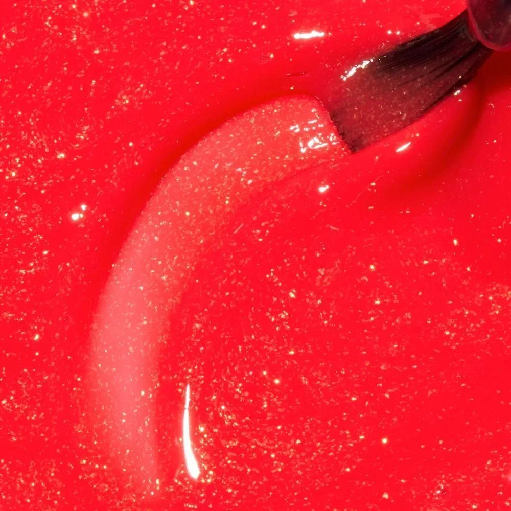 Base Rubber Cupio Cocktail Tequila Sunrise 15ml, línea de bases rubber con color para uñas profesionales