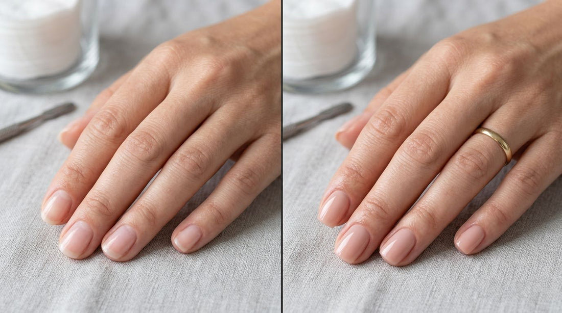 Rubber base vs cover base para manicura semipermanente: comparativa de textura y acabado profesional