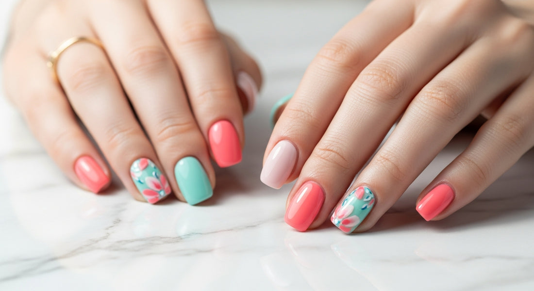 Tendencias manicura primavera verano 2026: colores pastel y disenos florales en uñas profesionales