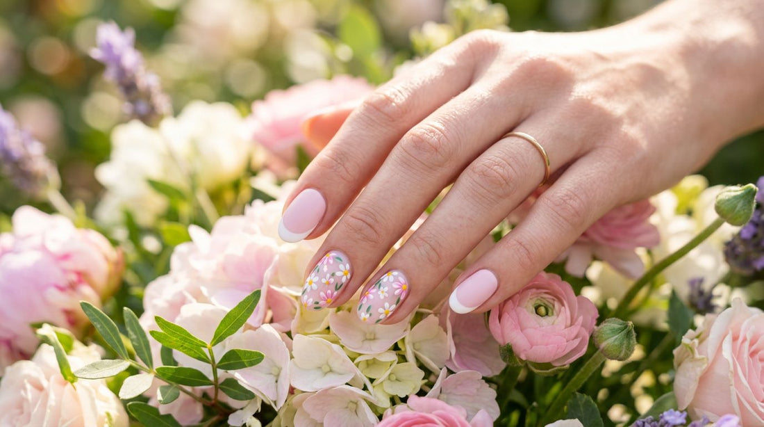 Tendencias manicura primavera verano 2026: diseños florales pastel en uñas profesionales