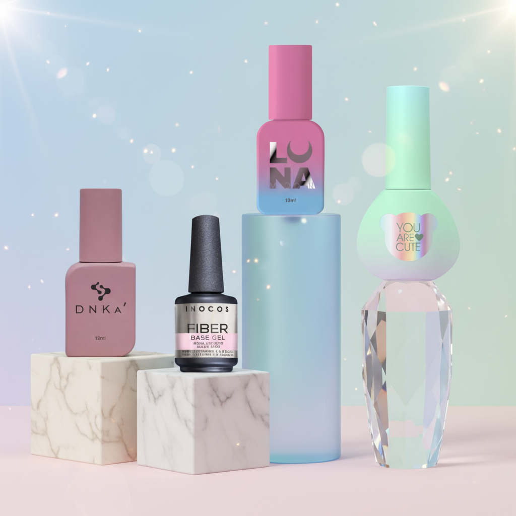Base gel uñas, rubber base y cover base profesional