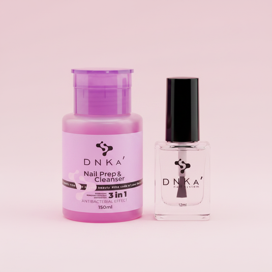 Preparadores y liquidos DNKA para manicura profesional