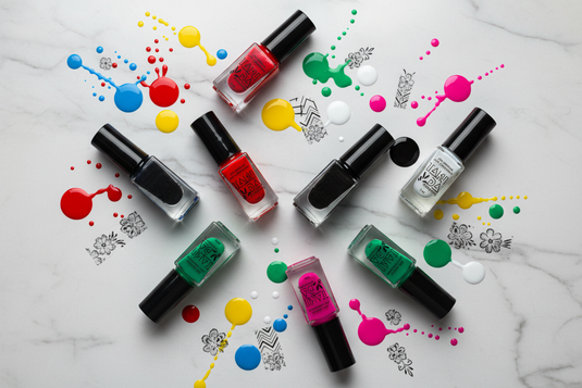 Esmaltes de stamping TakiDa para nail art profesional