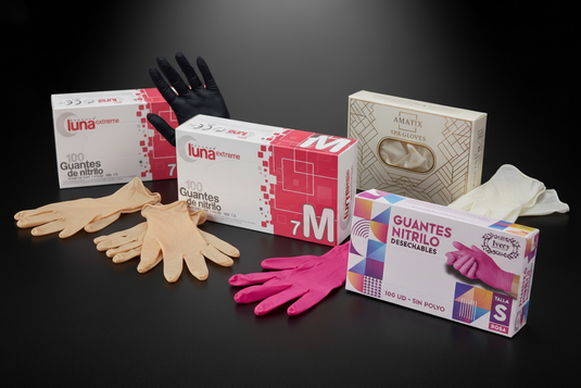 Guantes y material desechable Bshop para manicura profesional