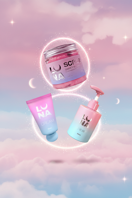 Crema de manos y exfoliante Luna Moon tratamiento profesional
