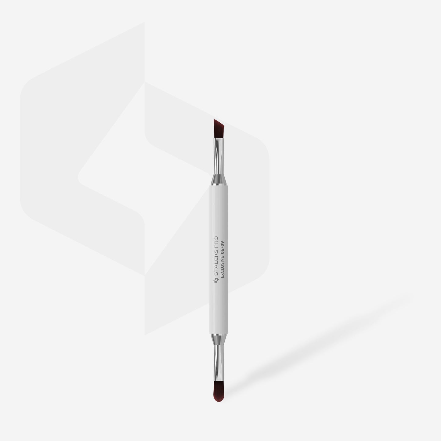 Pincel Doble Gel Staleks EXCLUSIVE 11mm/9mm - punta ovalada 11mm