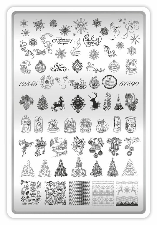 Placa de Stamping TakiDa N° 10 – con Hoja Demo
