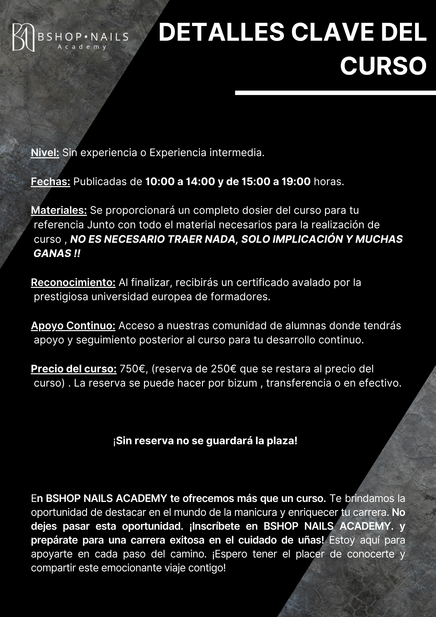 Curso Presencial Manicura Combinada Start — BSHOP NAILS ACADEMY - BSHOP NAILS ACADEMY - imagen del producto