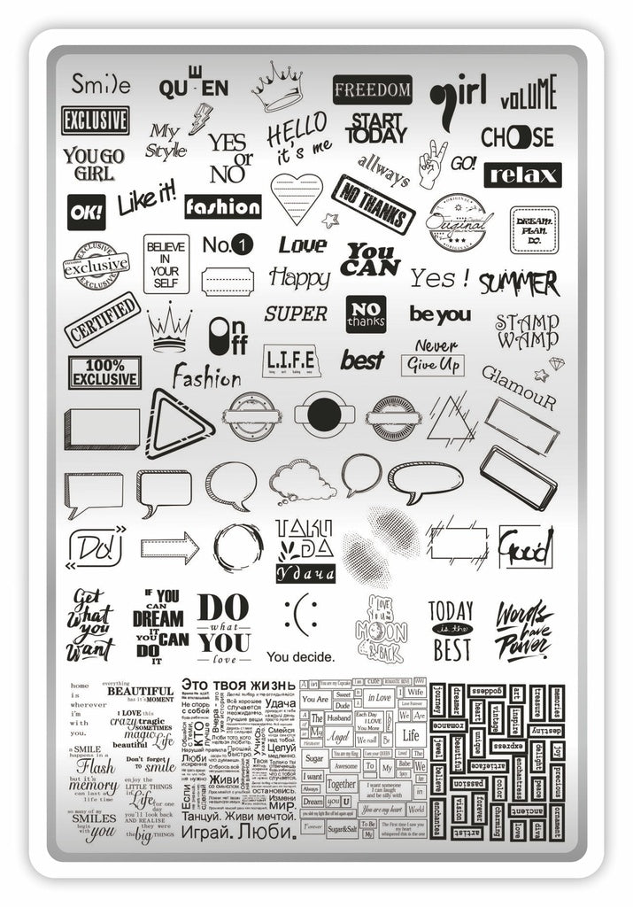 Placa de Stamping TakiDa N° 11 – con Hoja Demo