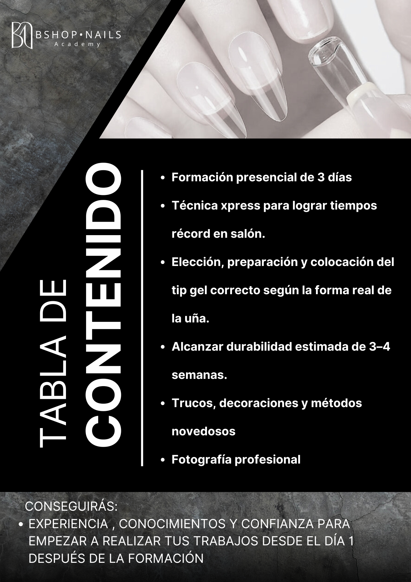 Curso Presencial XPRESS-ON (Soft Gel) — BSHOP NAILS ACADEMY - BSHOP NAILS ACADEMY - imagen del producto