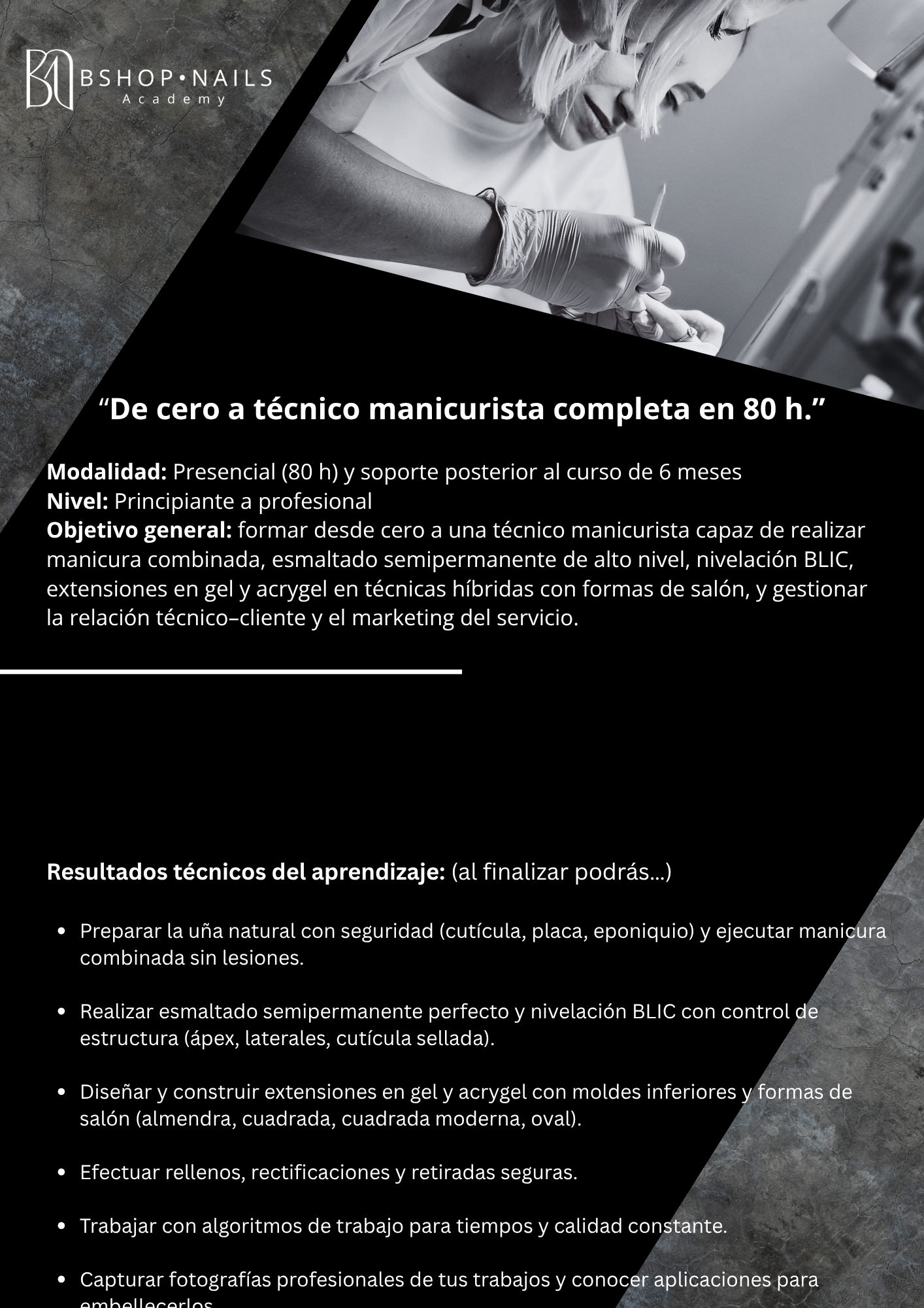 Curso Presencial Manicurista META — De Cero a Técnico en 80h — BSHOP NAILS ACADEMY - BSHOP NAILS ACADEMY - imagen del p…