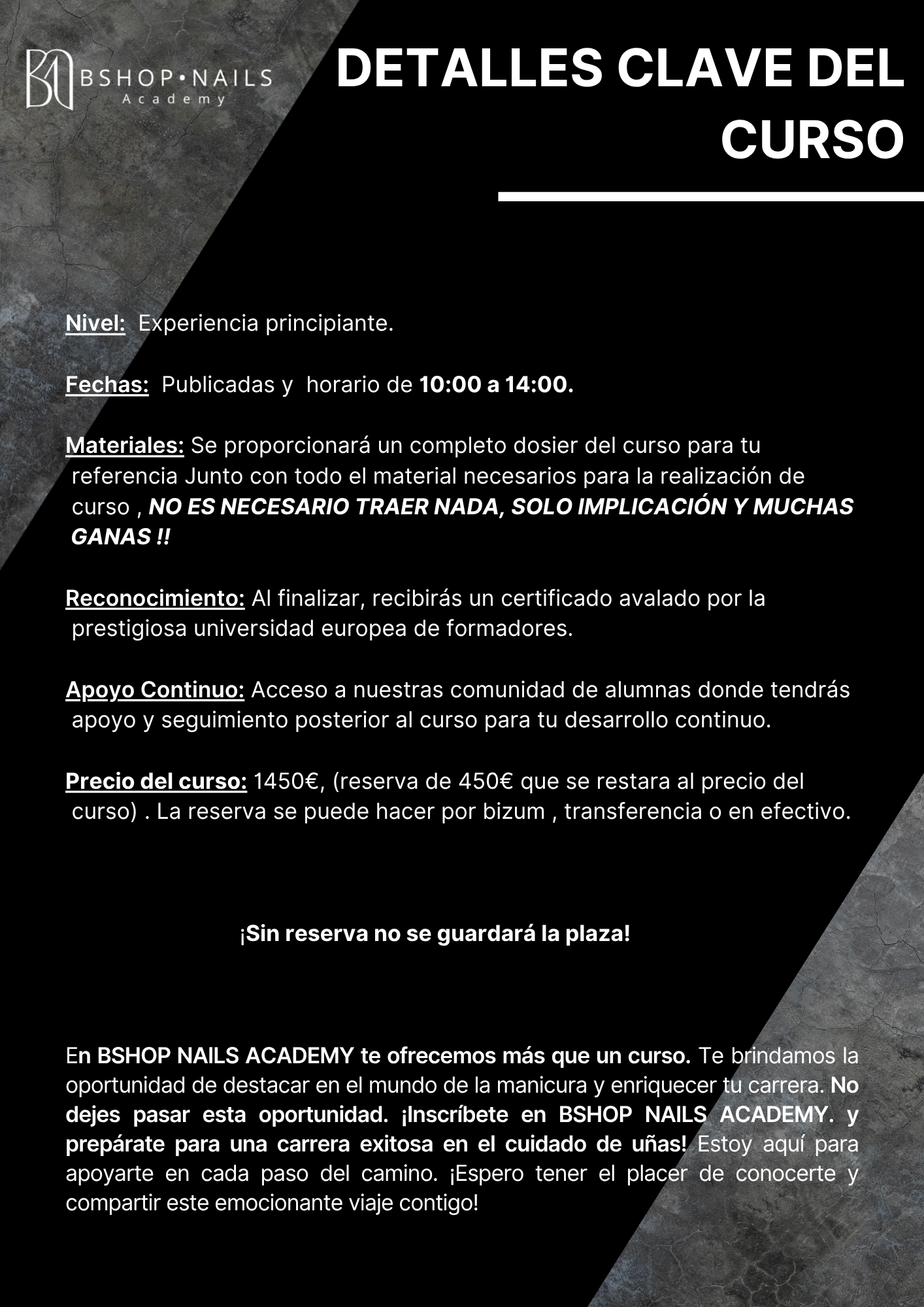 Curso Presencial Manicurista META — De Cero a Técnico en 80h — BSHOP NAILS ACADEMY - BSHOP NAILS ACADEMY - imagen del p…