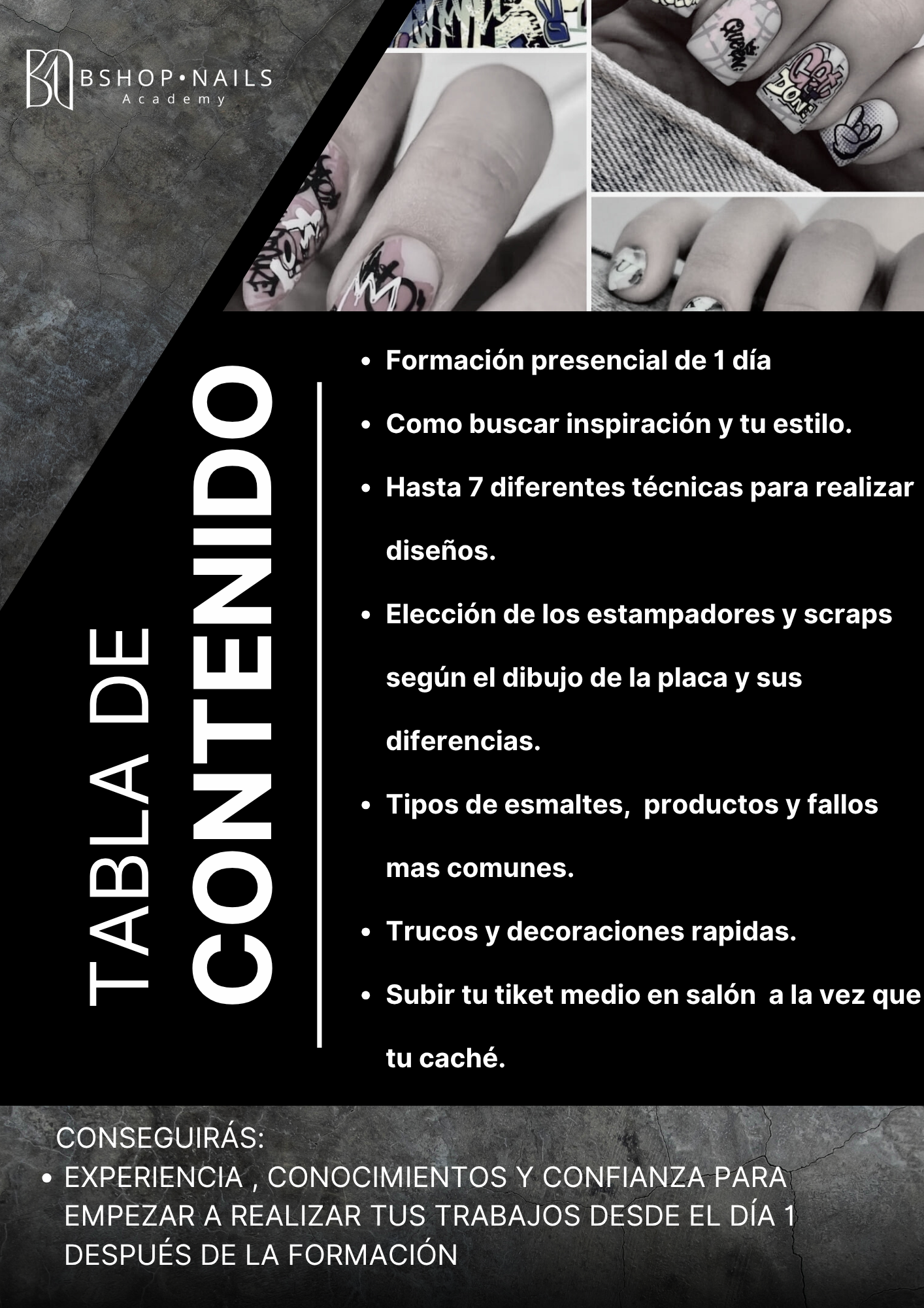 Curso Presencial PRO - STAMPING — BSHOP NAILS ACADEMY - BSHOP NAILS ACADEMY - imagen del producto