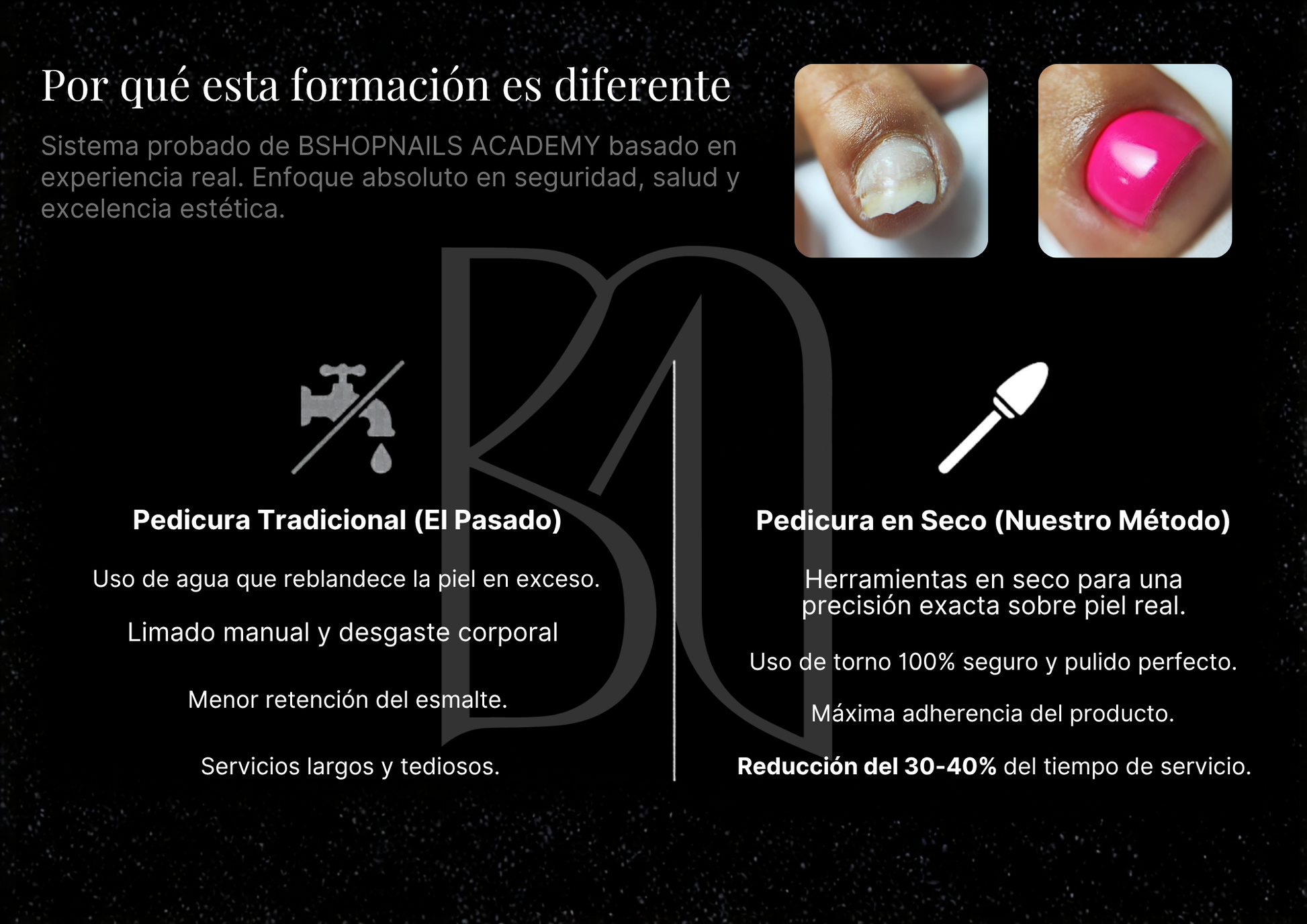 Curso Presencial Pedicura Profesional en Seco — BSHOP NAILS ACADEMY - BSHOP NAILS ACADEMY - imagen del producto
