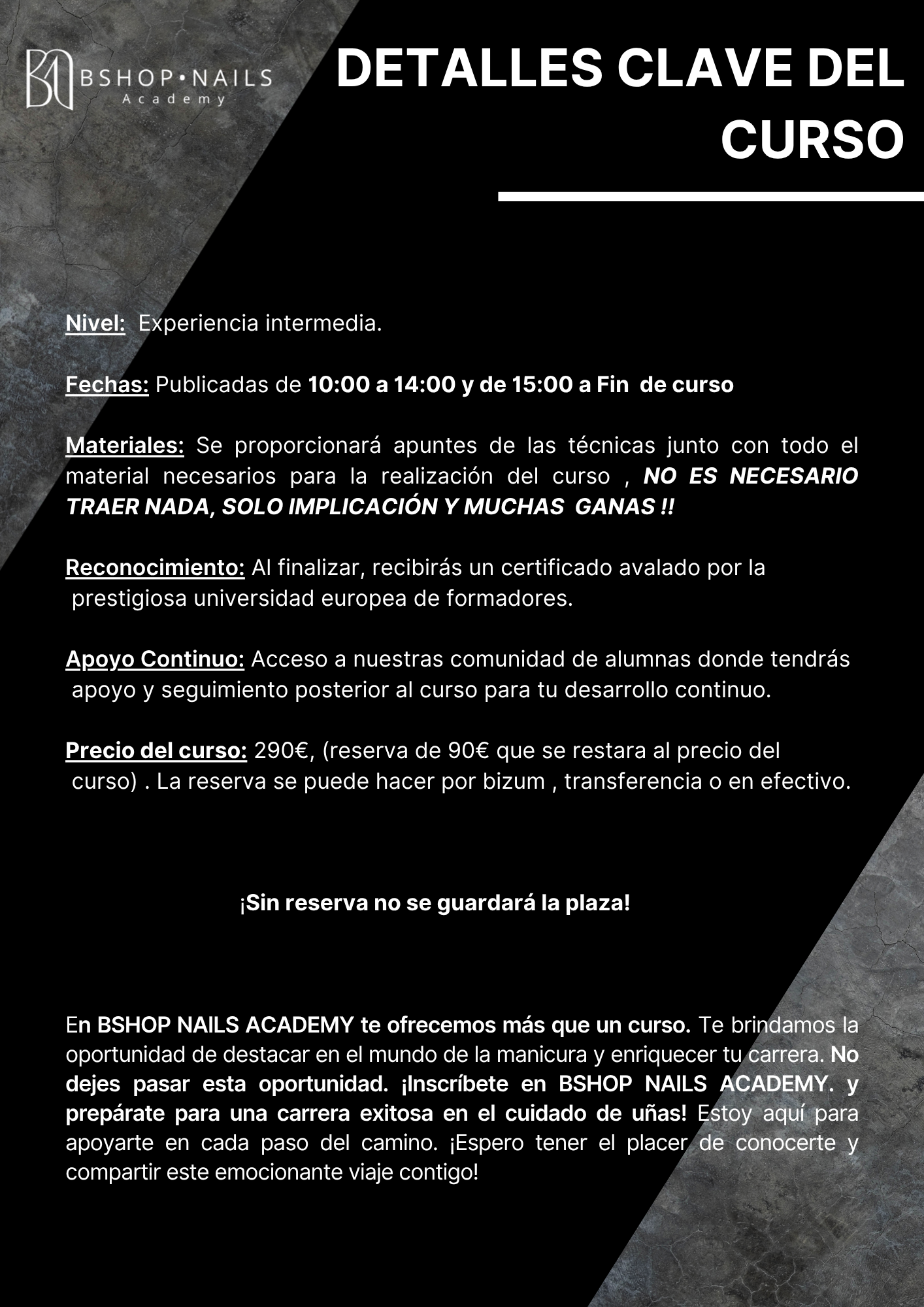 Curso Presencial PRO - STAMPING — BSHOP NAILS ACADEMY - BSHOP NAILS ACADEMY - imagen del producto