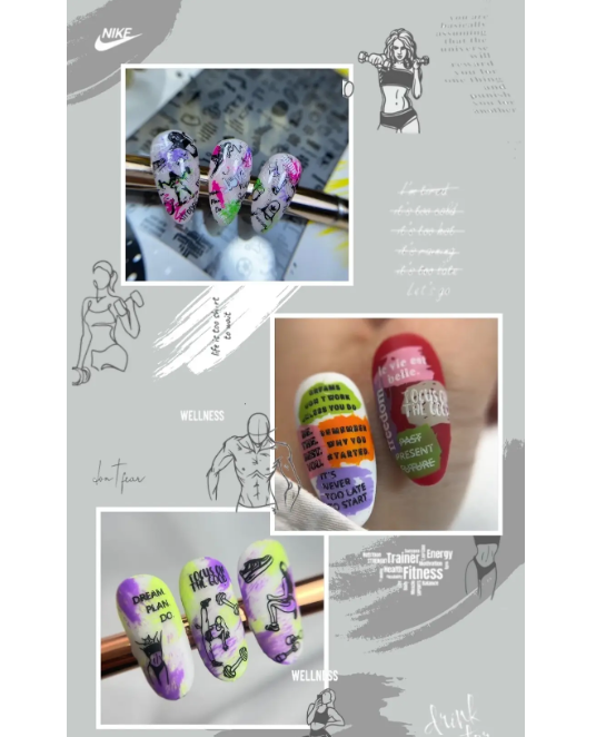 Placa de Stamping TakiDa N° 34 – con Hoja Demo