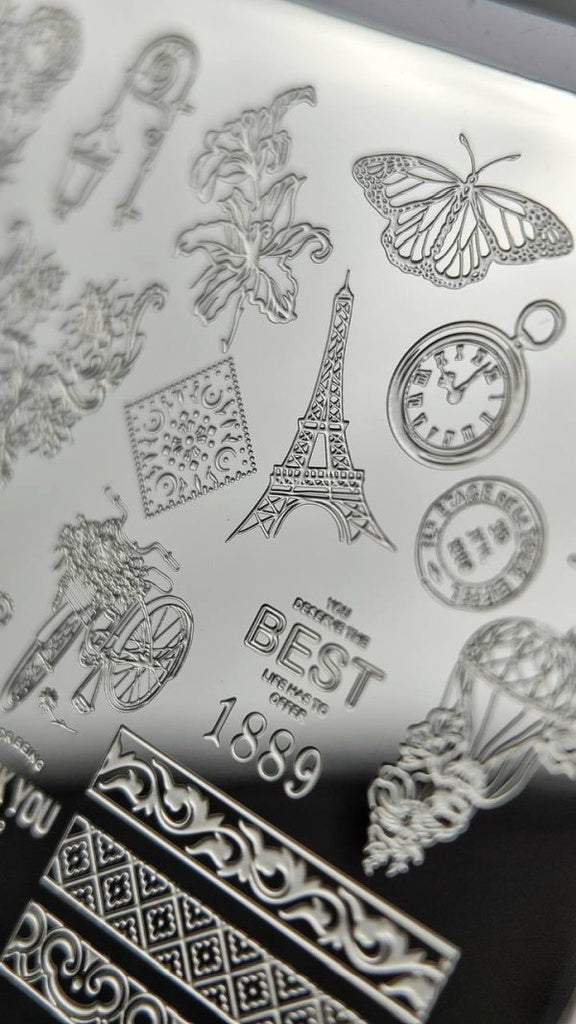 Placa de Stamping TakiDa N° 44 – con Hoja Demo