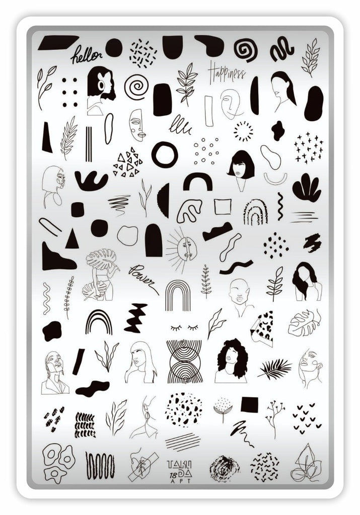 Placa de Stamping TakiDa N° 18 – con Hoja Demo