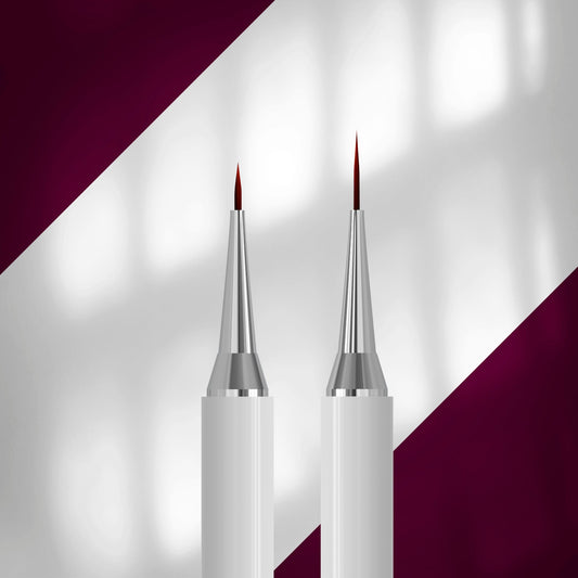 Pincel Doble Liner Staleks EXCLUSIVE 7mm/12mm
