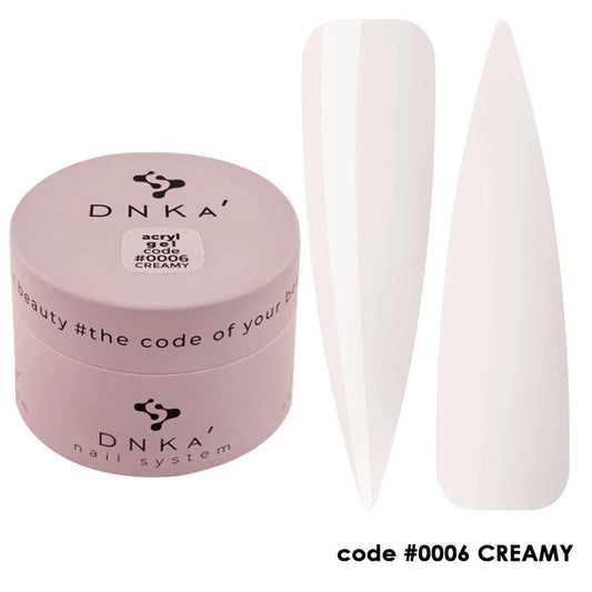 DNKA ACRYL GEL 30 ml #0006 Creamy