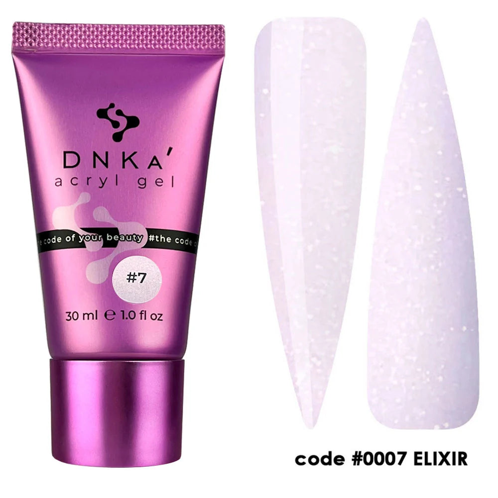 DNKA ACRYL GEL (tube)30 ml #0007 Elixir