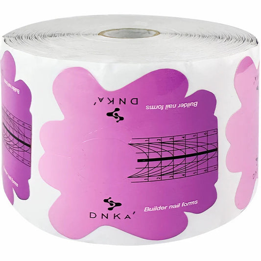DNKA PAPER BUILDER NAIL FORMS SHORT 500 PCS