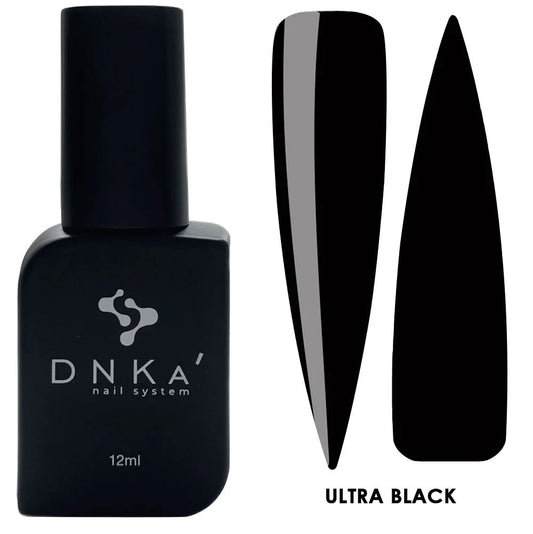 DNKA COLOR GEL POLISH 12 ml ULTRA BLACK