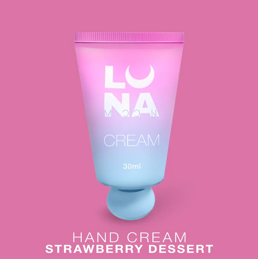 Crema de Manos Lunamoon de Fresa 30 ml - bshopnails - imagen del producto