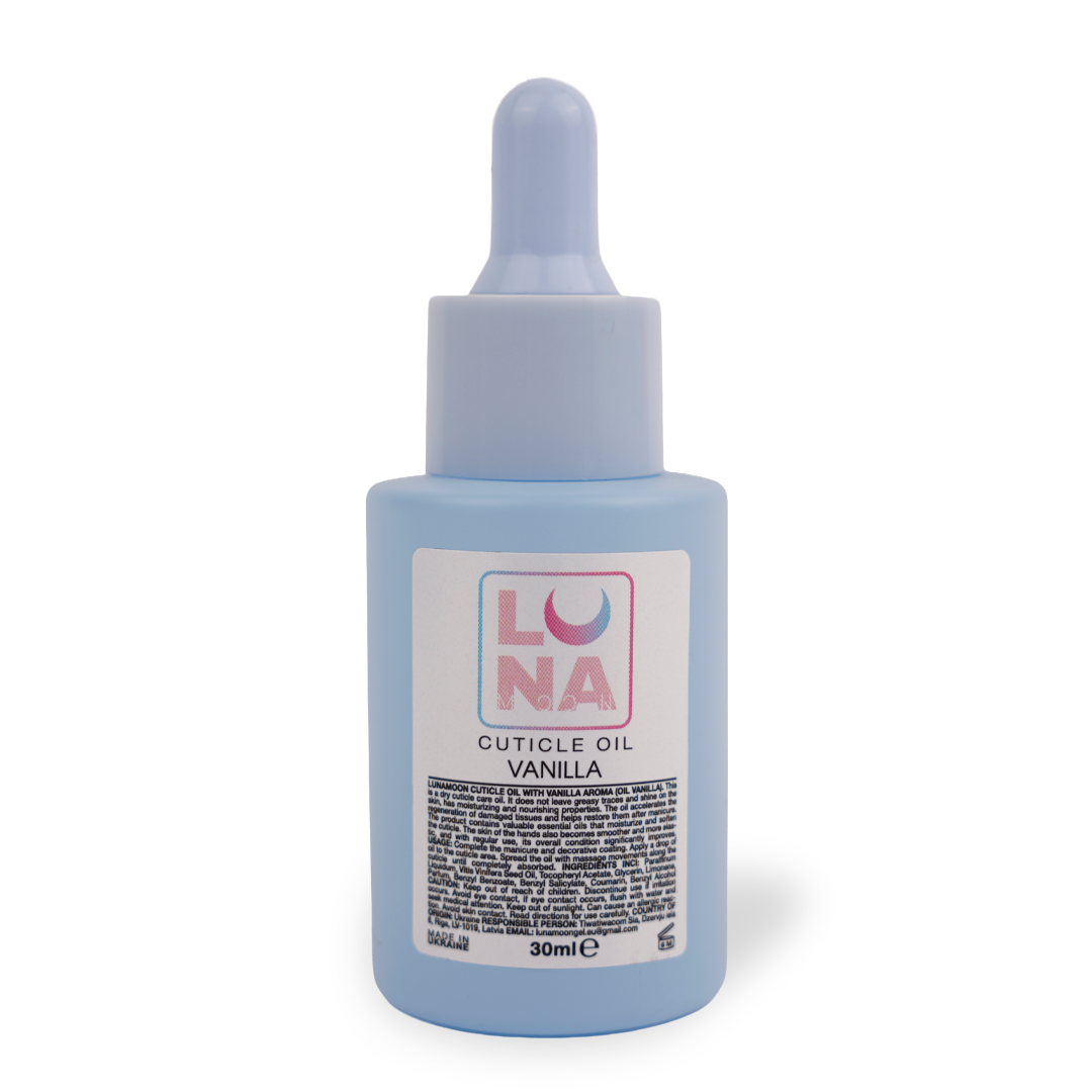 Aceite de Cutículas Luna Moon Vainilla 30ml - Luna Moon - imagen del producto