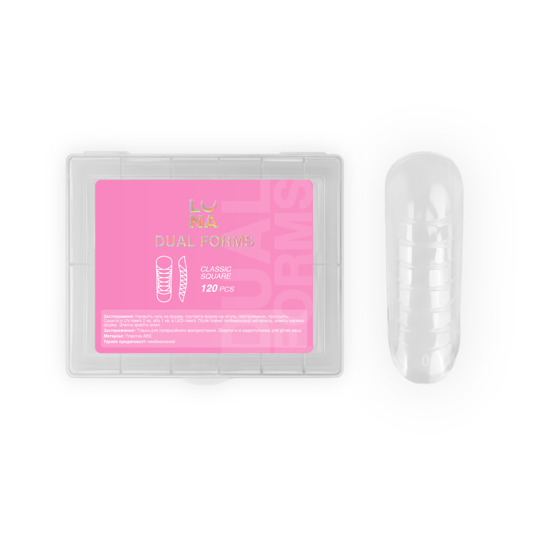 Moldes de Uñas Luna Moon Classic Square