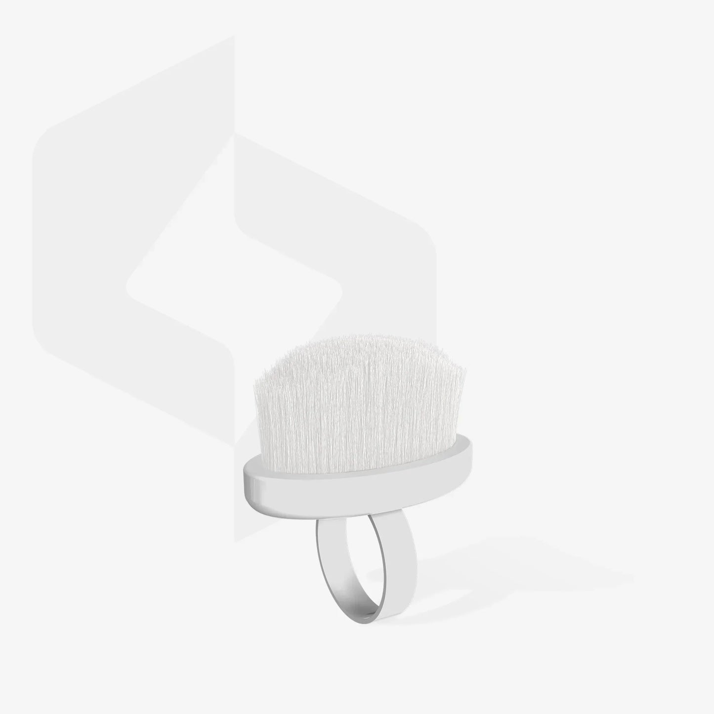 STALEKS EXPERT 03 Mini Cepillo-anillo de manicura para eliminar el polvo (10 uds.)