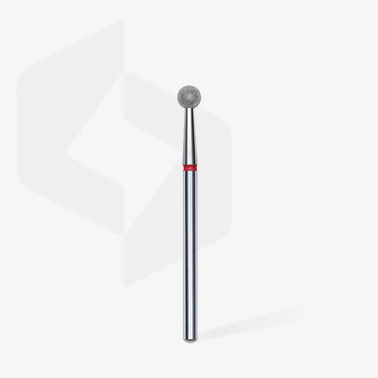 Fresa Diamantada Bola Roja Staleks Ø4mm
