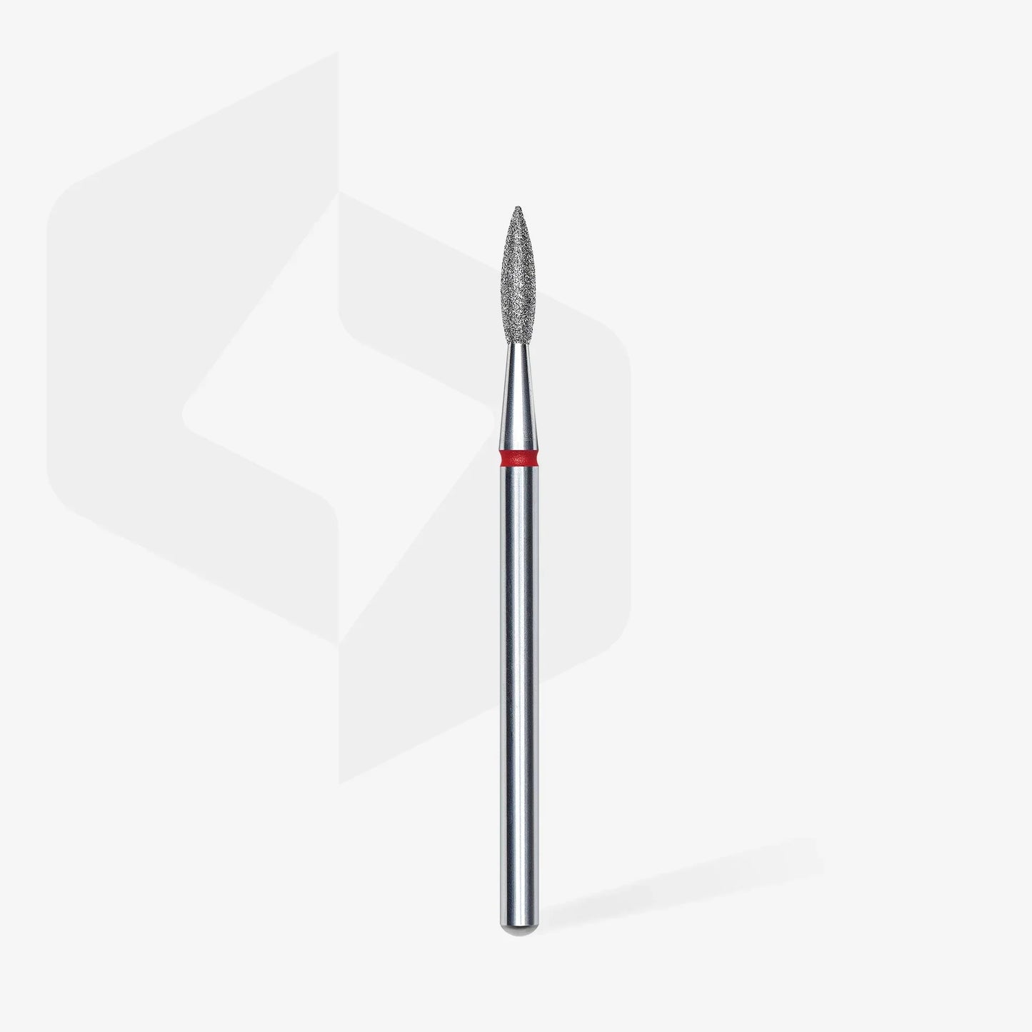 Fresa Diamantada Llama Afilada Roja Staleks Ø2,1mm