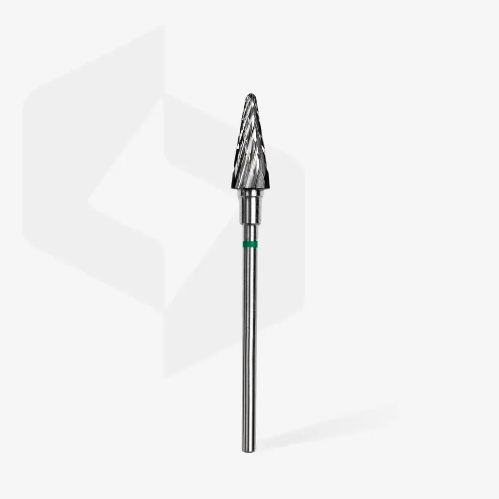 Fresa Carburo Cono Verde Staleks Ø6mm