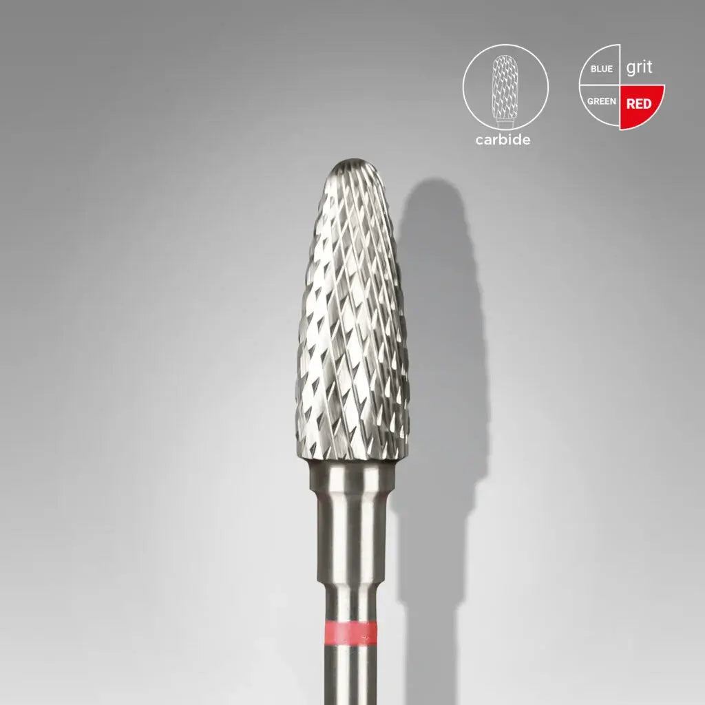 Fresa Carburo Maíz Rojo Staleks Ø5mm