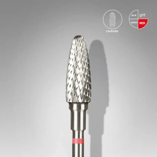 Fresa Carburo Maíz Rojo Staleks Ø5mm