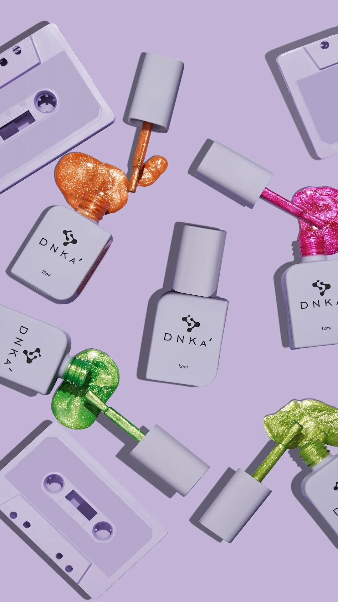 Esmalte DNKA Cat Eye 80s #0006