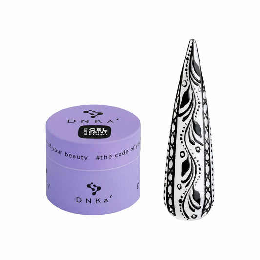 DNKA GEL PAINT ETHNO, 5ml BLACK