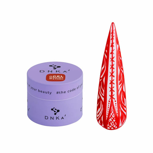 DNKA GEL PAINT ETHNO, 5ml RED