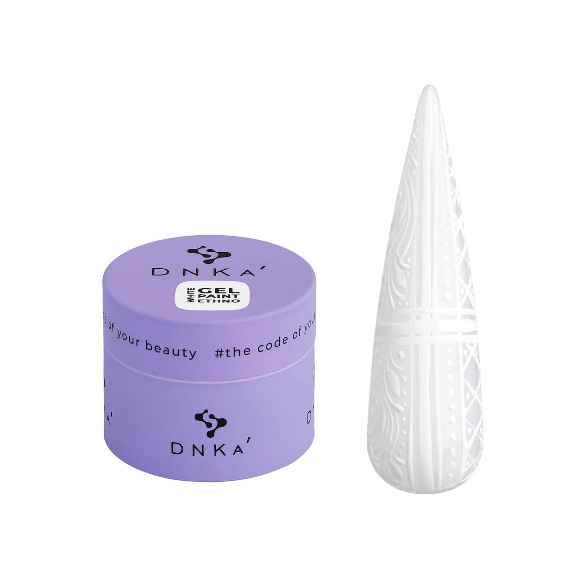 DNKA GEL PAINT ETHNO, 5ml WHITE